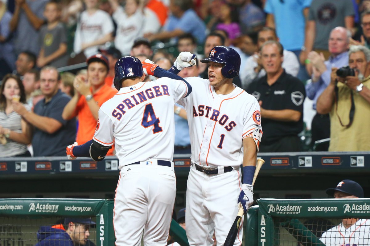 Altuve and Bregman injured, but Astros beat Rangers 8-4