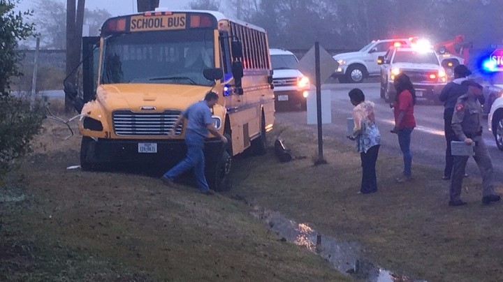 Driver Cited For Unsafe Speed In School Bus Crash, No Injuries ...