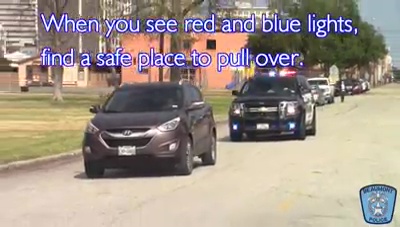 Beaumont Police release PSA video on what to do when pulled over