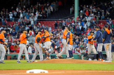 Altuve wins batting title, Astros beat Red Sox 4-3